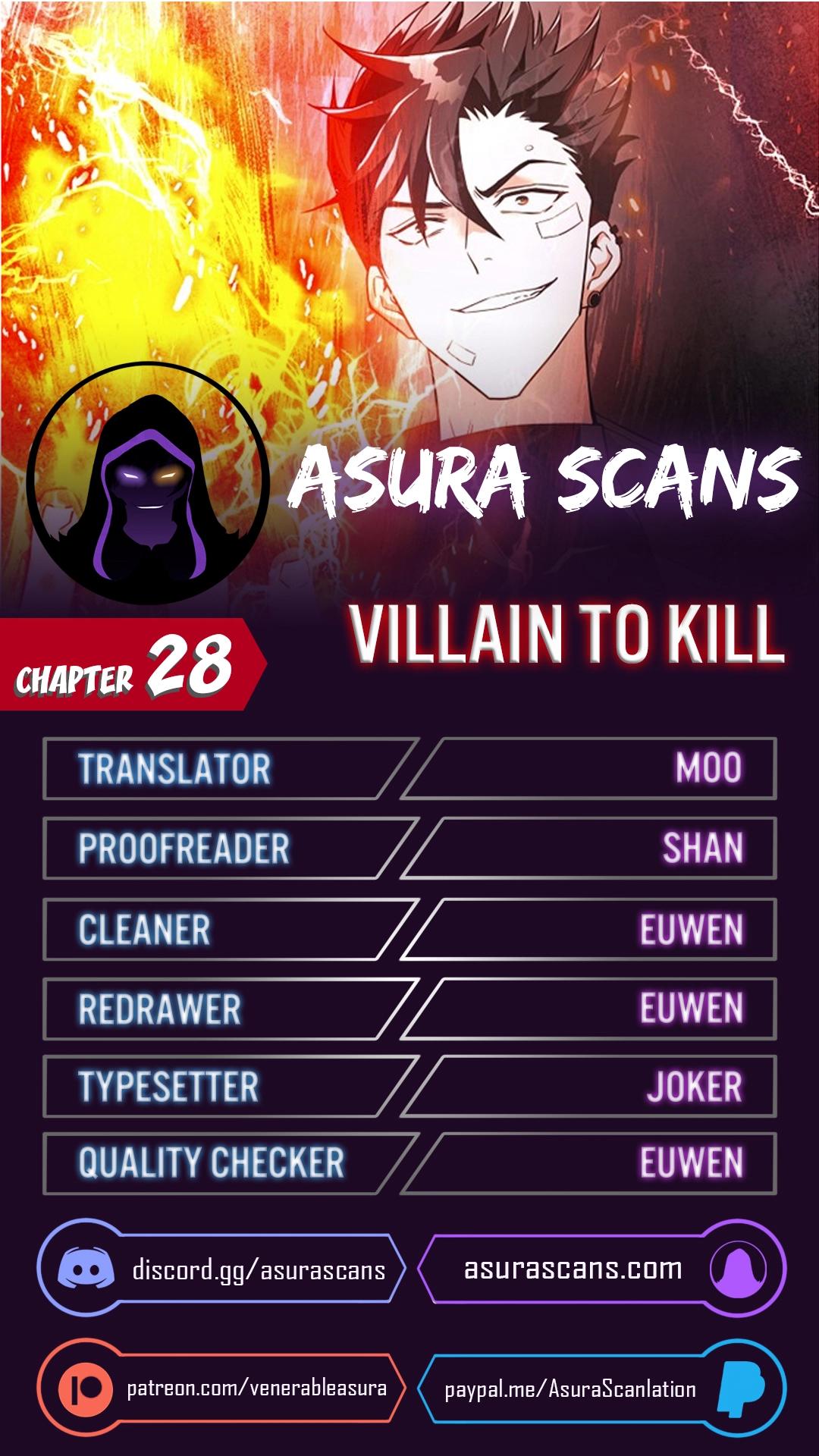 Villain To Kill Chap 28 - Next Chap 29