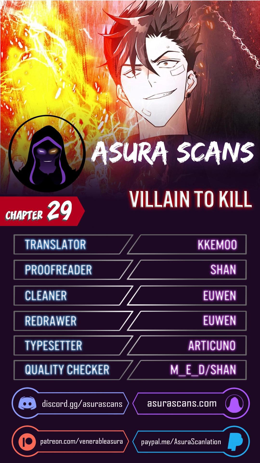 Villain To Kill Chap 29 - Next Chap 30