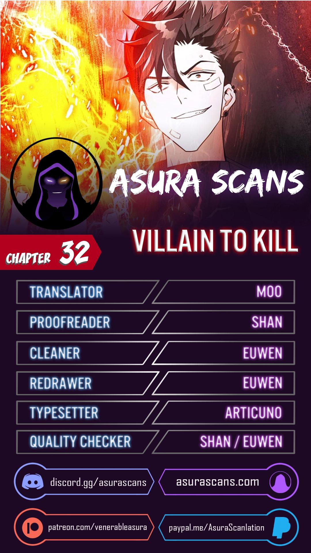 Villain To Kill Chap 32 - Next Chap 33
