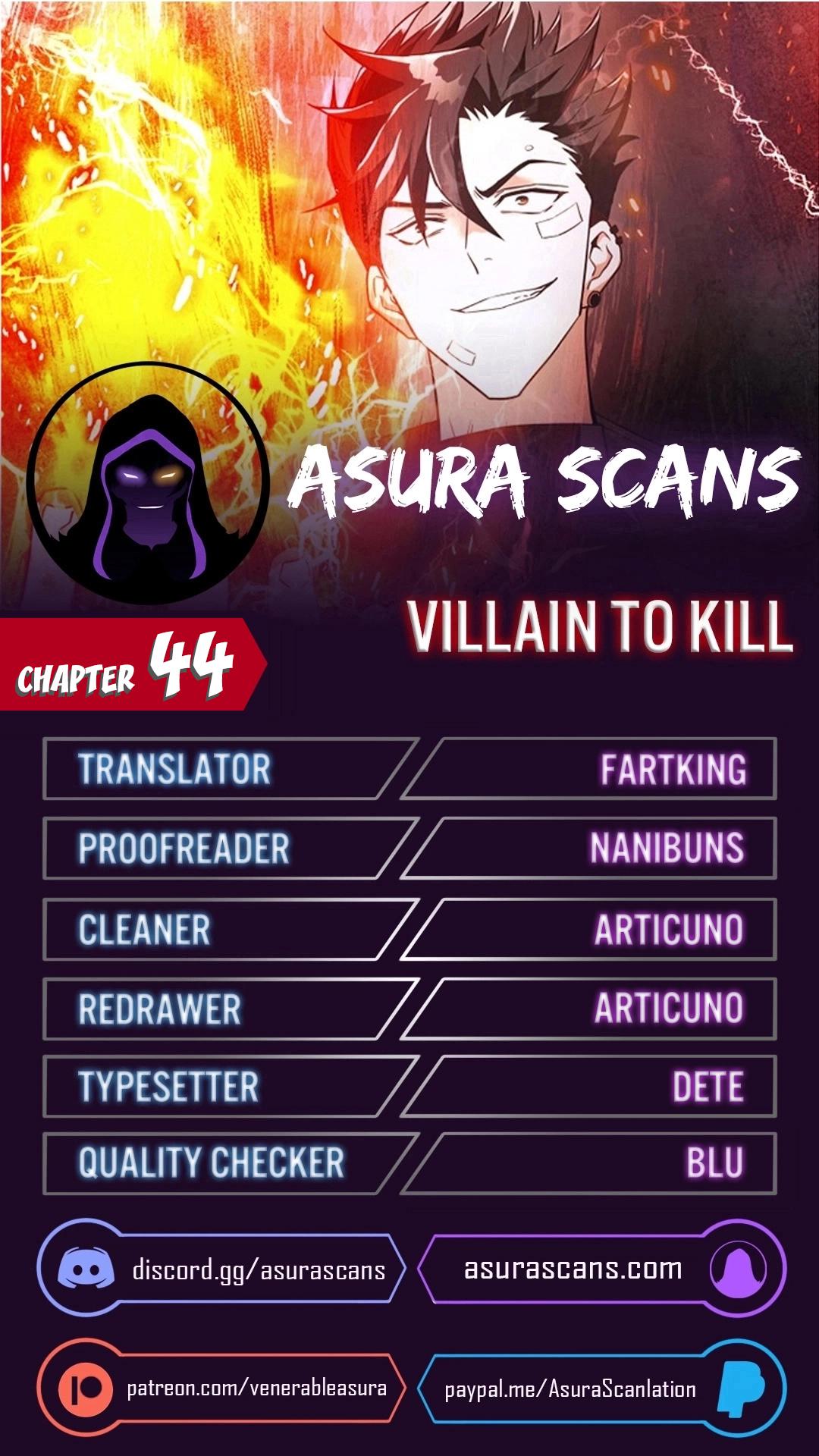 Villain To Kill Chap 44 - Next Chap 45