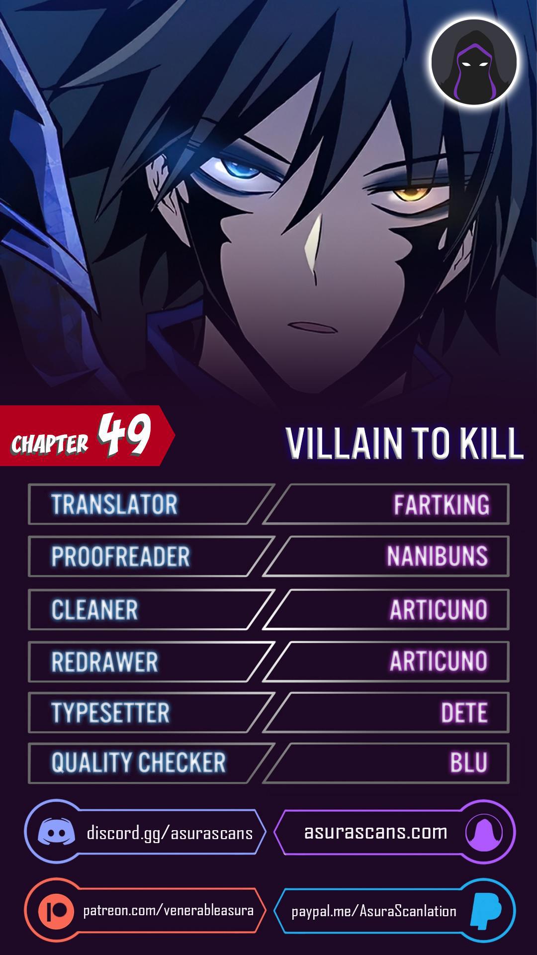 Villain To Kill Chap 49 - Next Chap 50