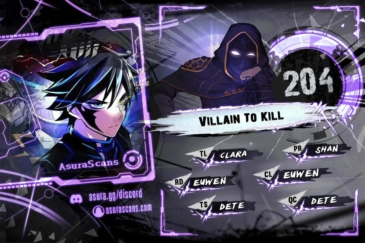 Villain To Kill Chap 204 - Next Chap 205