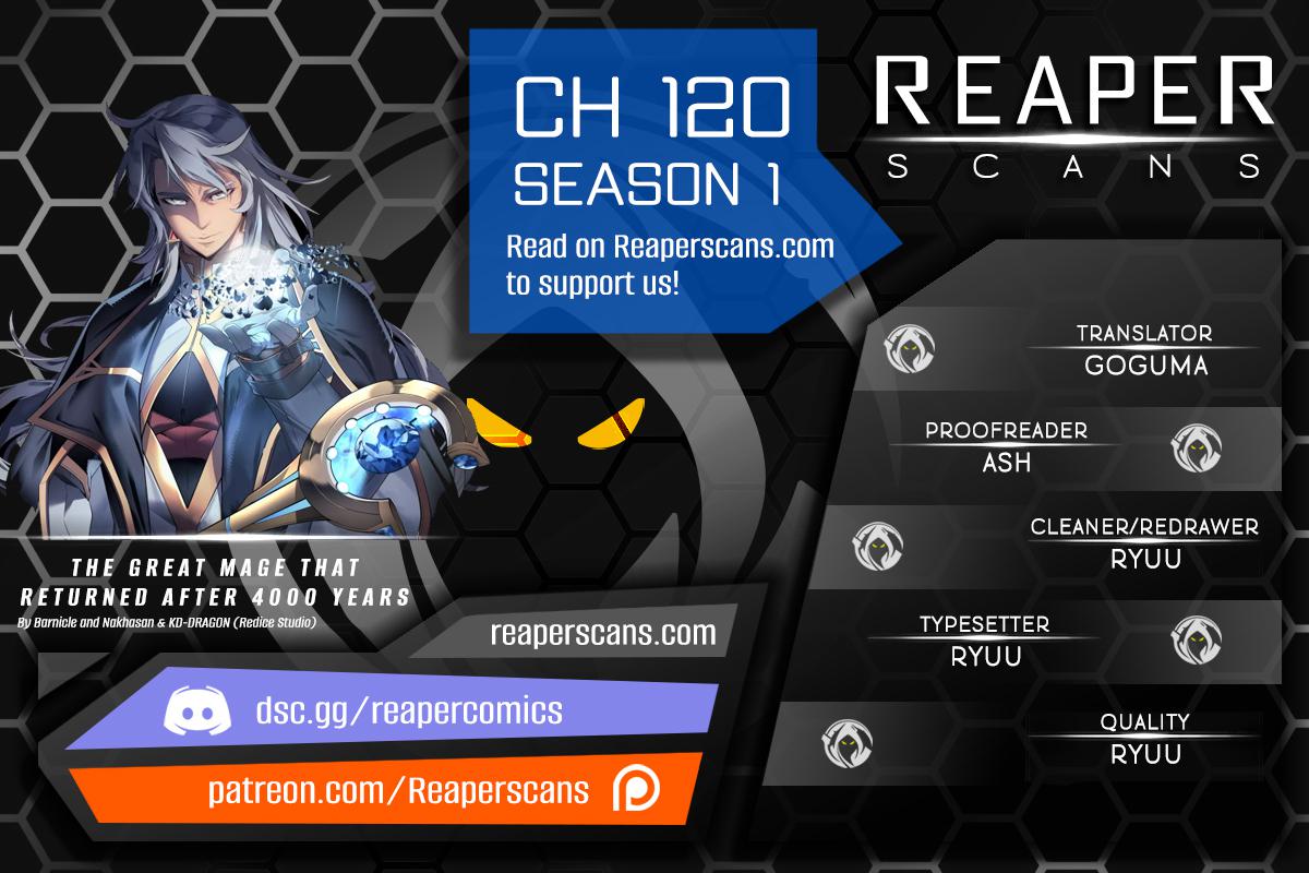 The Great Mage Returns After 4000 Years Chap 120 - Next Chap 121