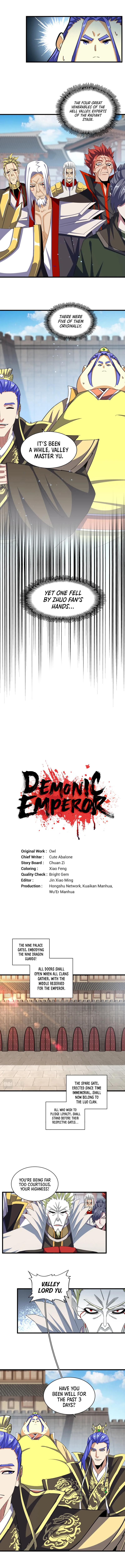 Magic Emperor  Chap 380 - Next Chap 381