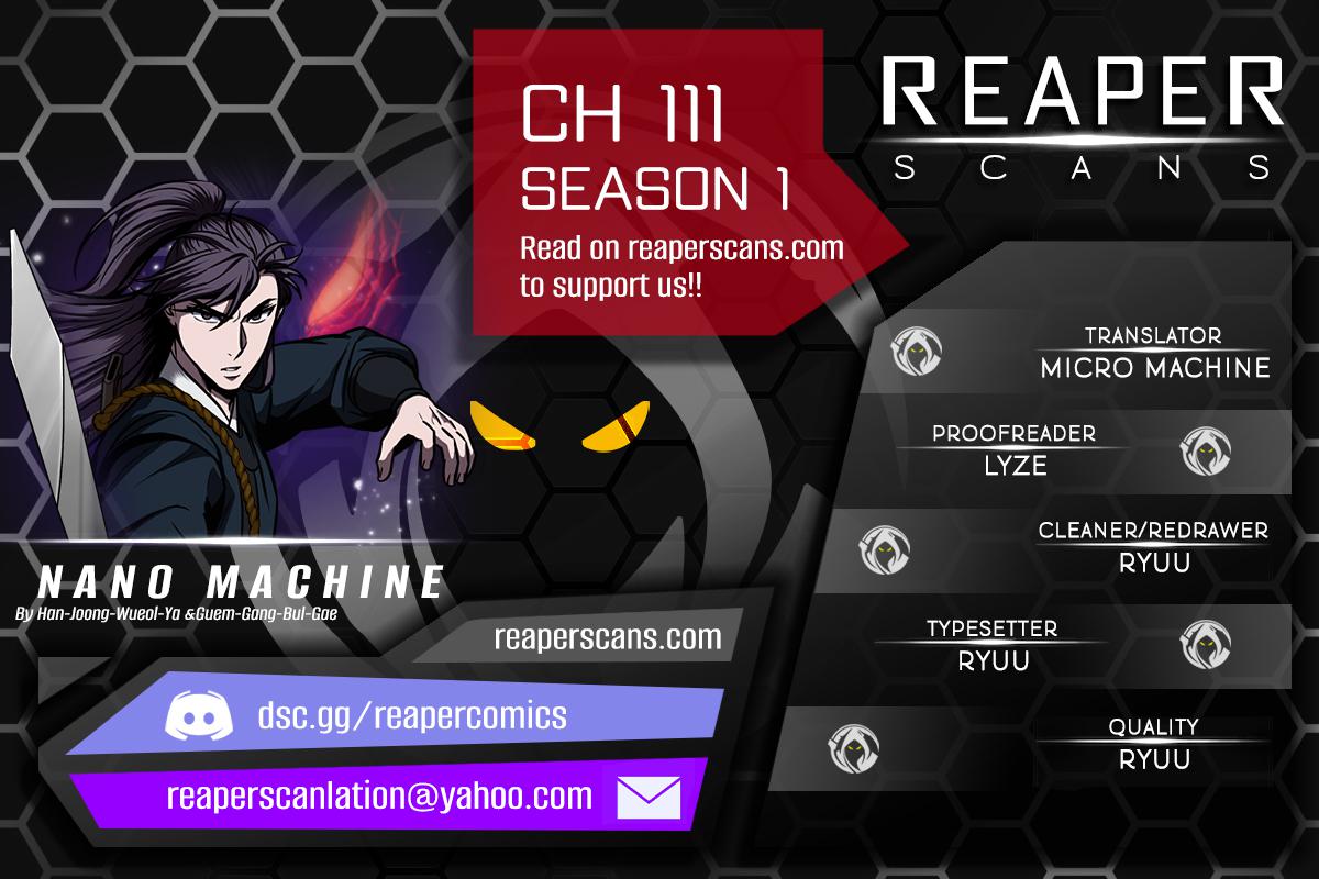 Nano Machine Chap 111 - Next Chap 112
