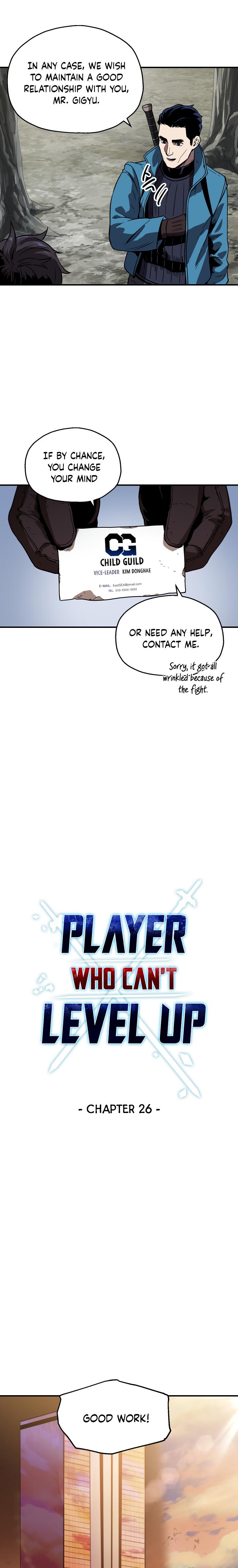 The Player That Can't Level Up Chap 26 - Next Chap 27