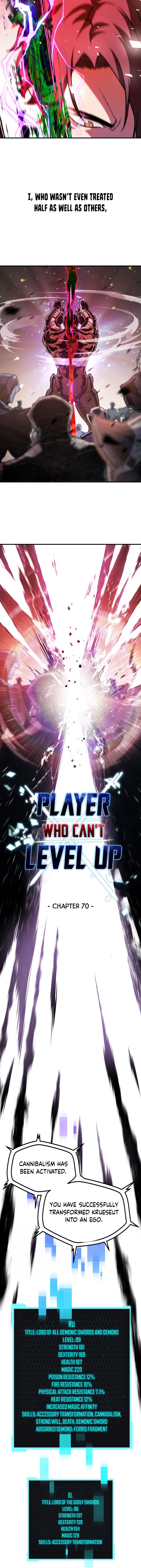 The Player That Can't Level Up Chap 70 - Next Chap 71