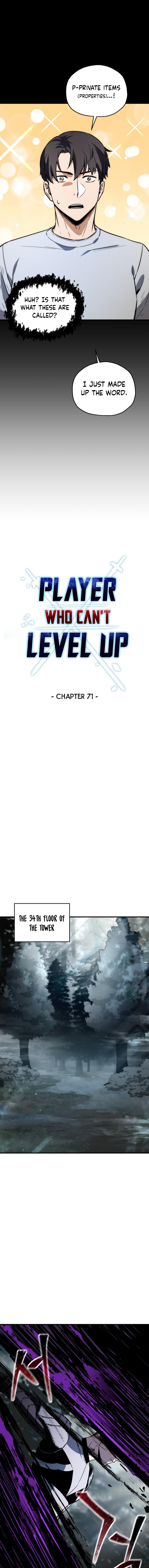 The Player That Can't Level Up Chap 71 - Next Chap 72