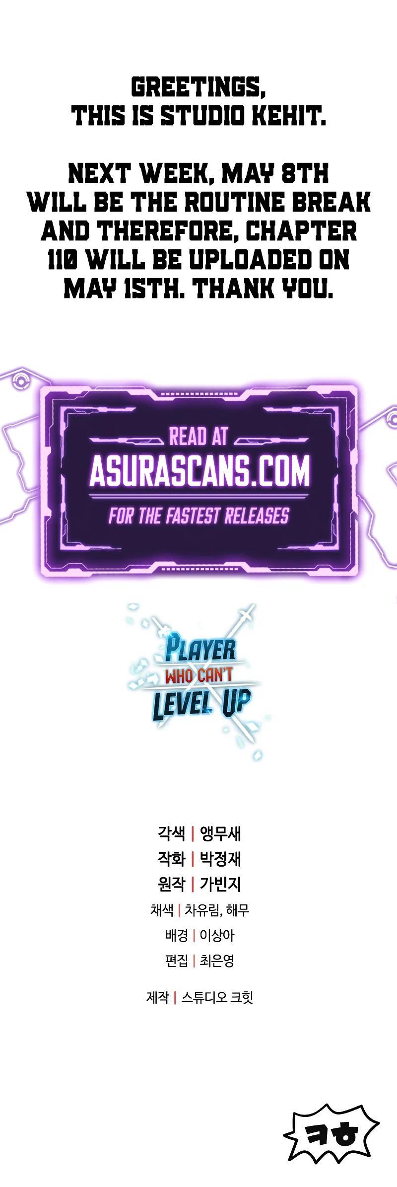 The Player That Can't Level Up Chap 109 - Next Chap 110