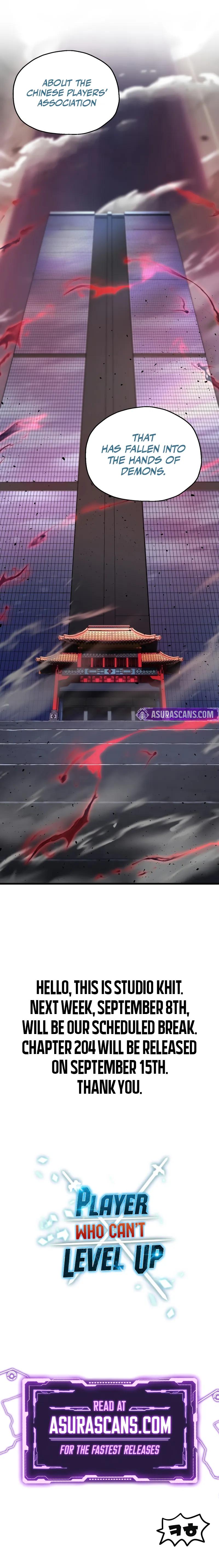 The Player That Can't Level Up Chap 203 - Next Chap 204