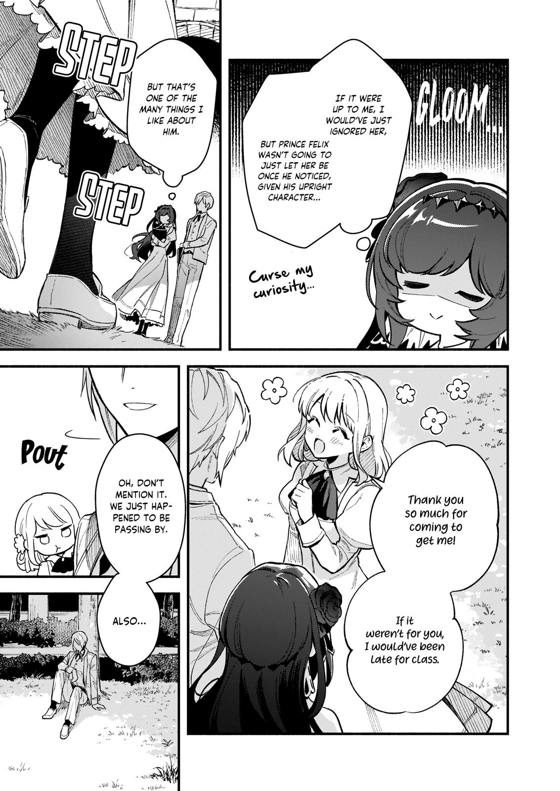 Akuyaku Reijou Route ga Nai nante, Dare ga Itta no? Chap 7.2 - Next Chap 8.2