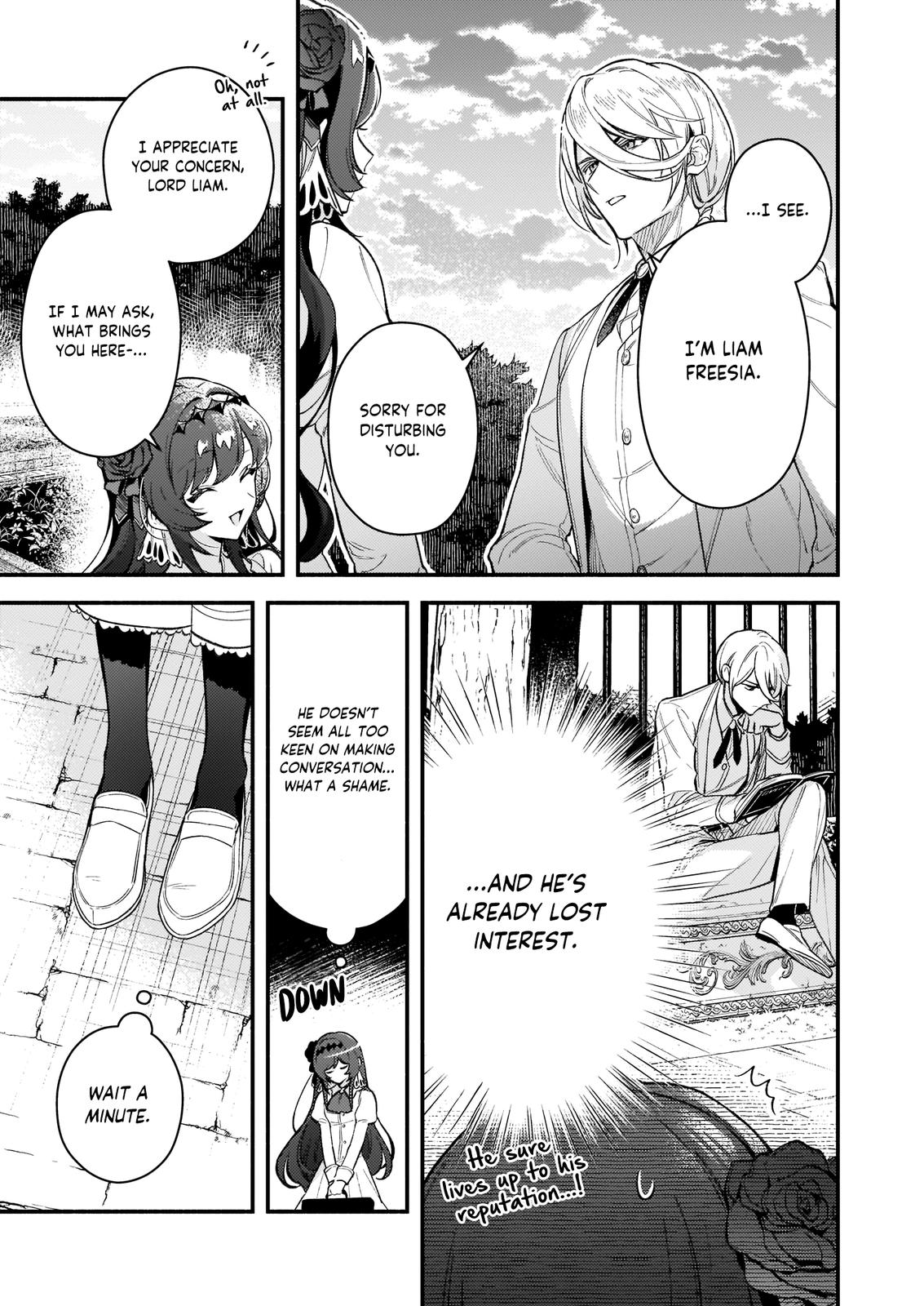 Akuyaku Reijou Route ga Nai nante, Dare ga Itta no? Chap 4 - Next Chap 5