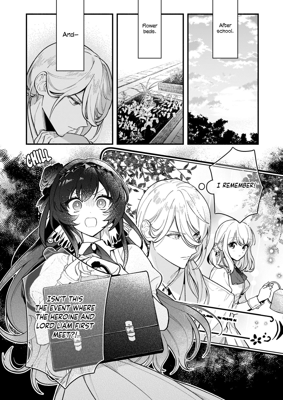 Akuyaku Reijou Route ga Nai nante, Dare ga Itta no? Chap 4 - Next Chap 5