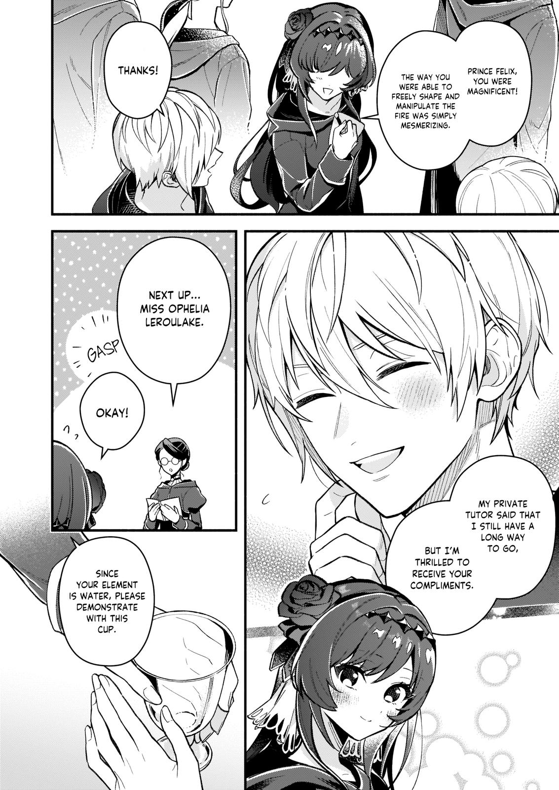 Akuyaku Reijou Route ga Nai nante, Dare ga Itta no? Chap 5 - Next Chap 6