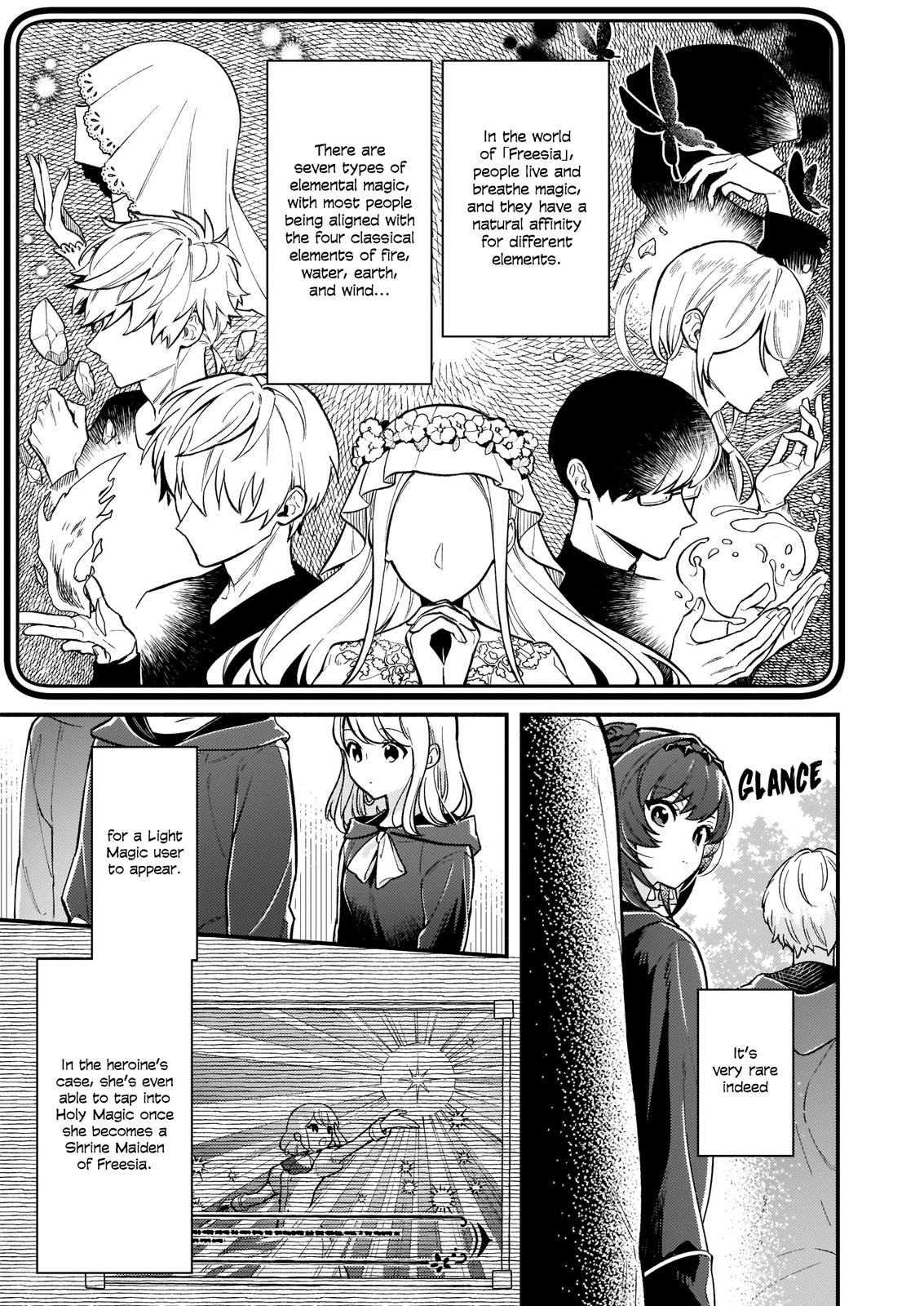 Akuyaku Reijou Route ga Nai nante, Dare ga Itta no? Chap 5 - Next Chap 6