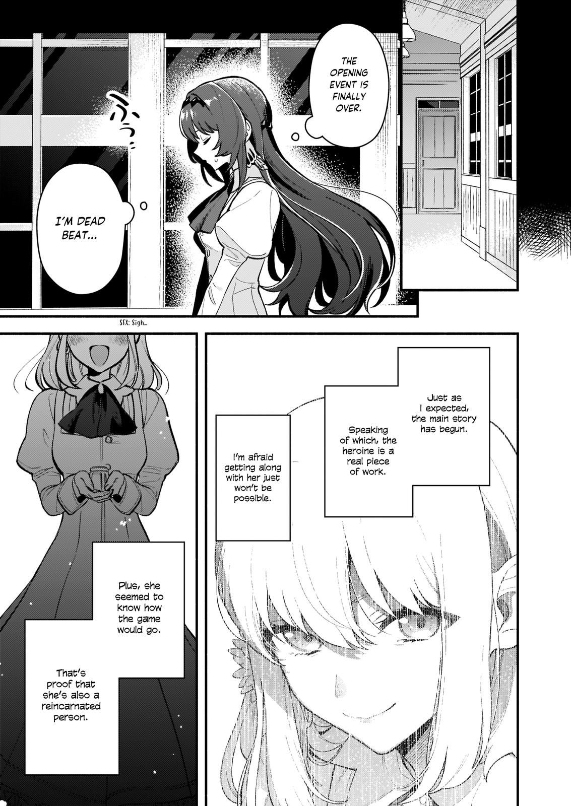 Akuyaku Reijou Route ga Nai nante, Dare ga Itta no? Chap 5 - Next Chap 6