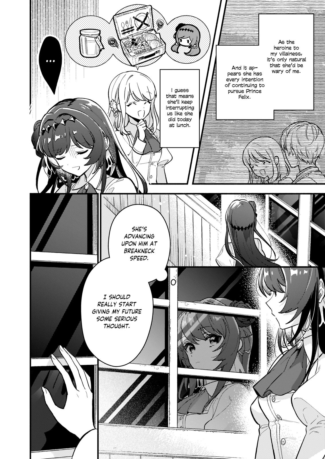 Akuyaku Reijou Route ga Nai nante, Dare ga Itta no? Chap 5 - Next Chap 6