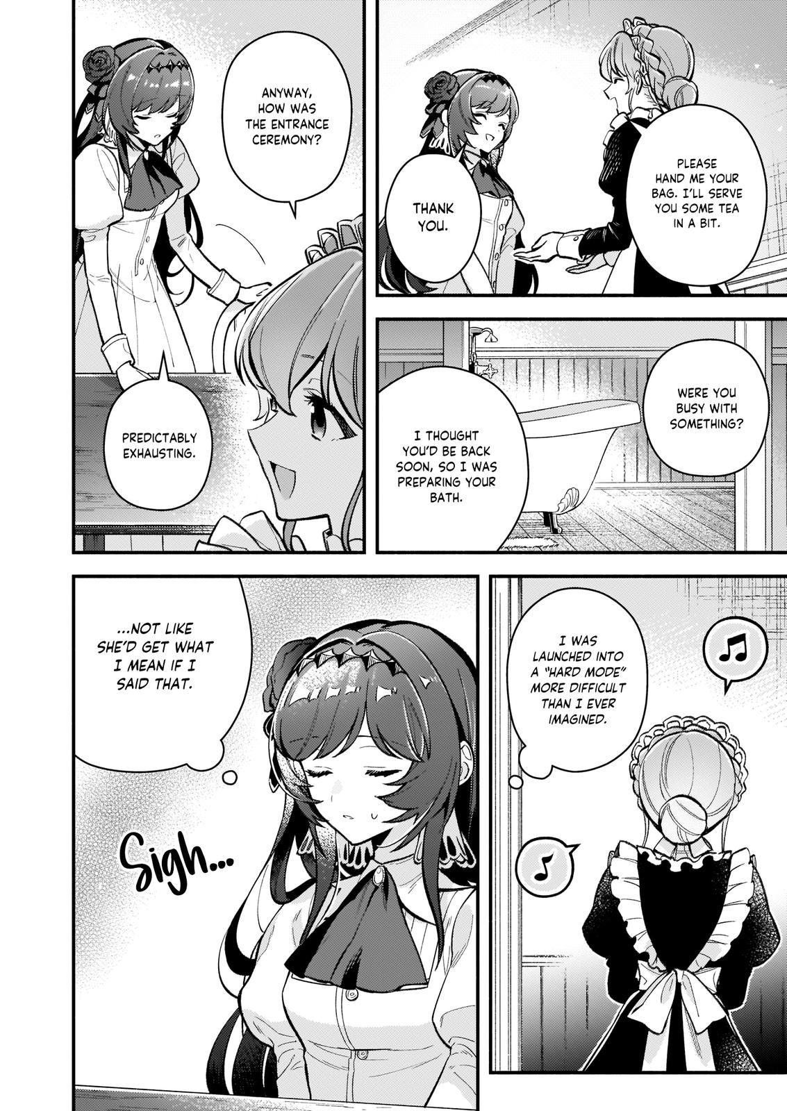 Akuyaku Reijou Route ga Nai nante, Dare ga Itta no? Chap 5 - Next Chap 6