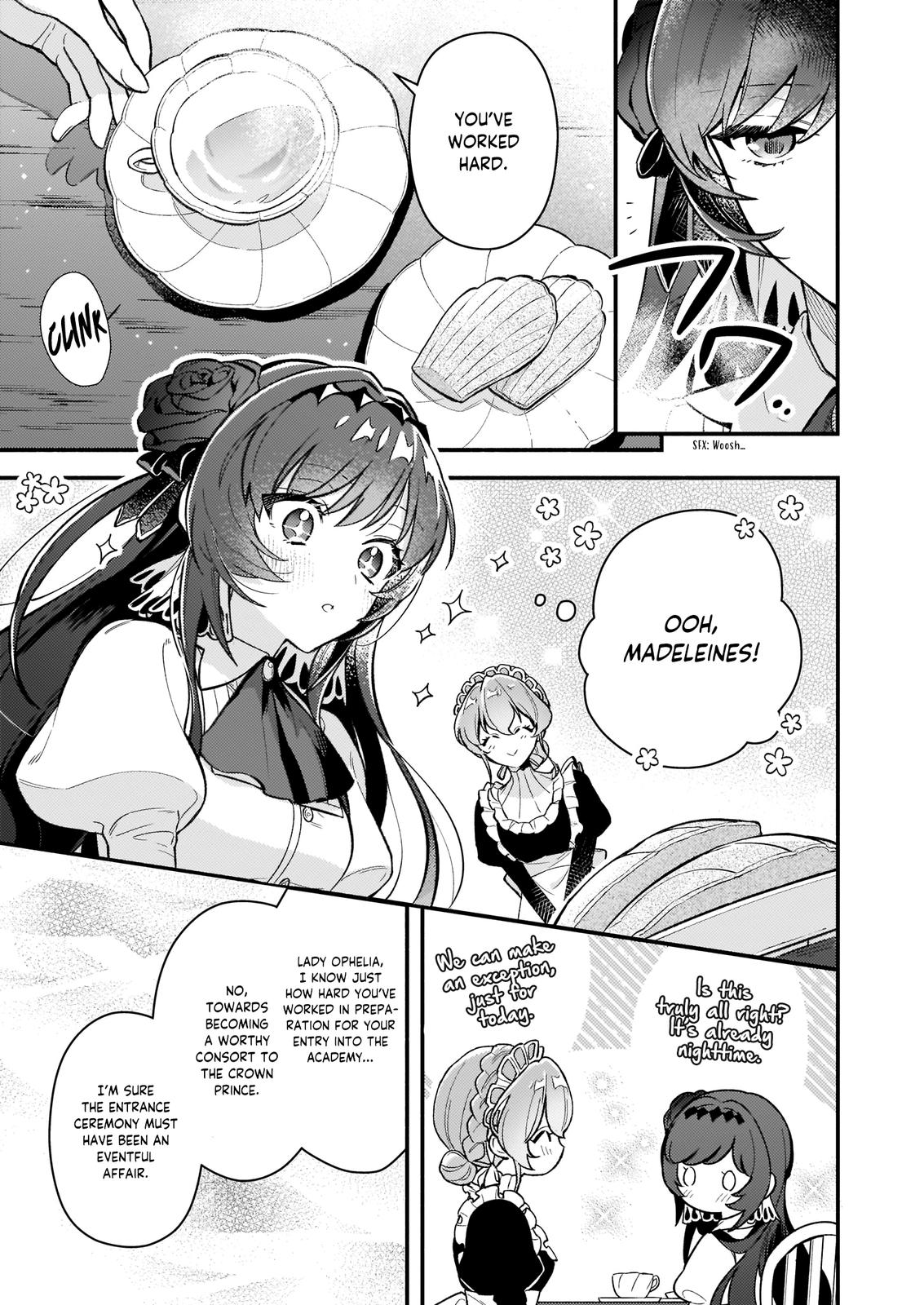 Akuyaku Reijou Route ga Nai nante, Dare ga Itta no? Chap 5 - Next Chap 6
