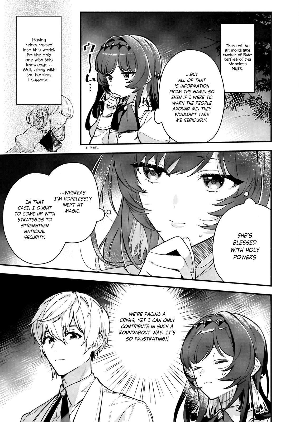 Akuyaku Reijou Route ga Nai nante, Dare ga Itta no? Chap 6 - Next Chap 7