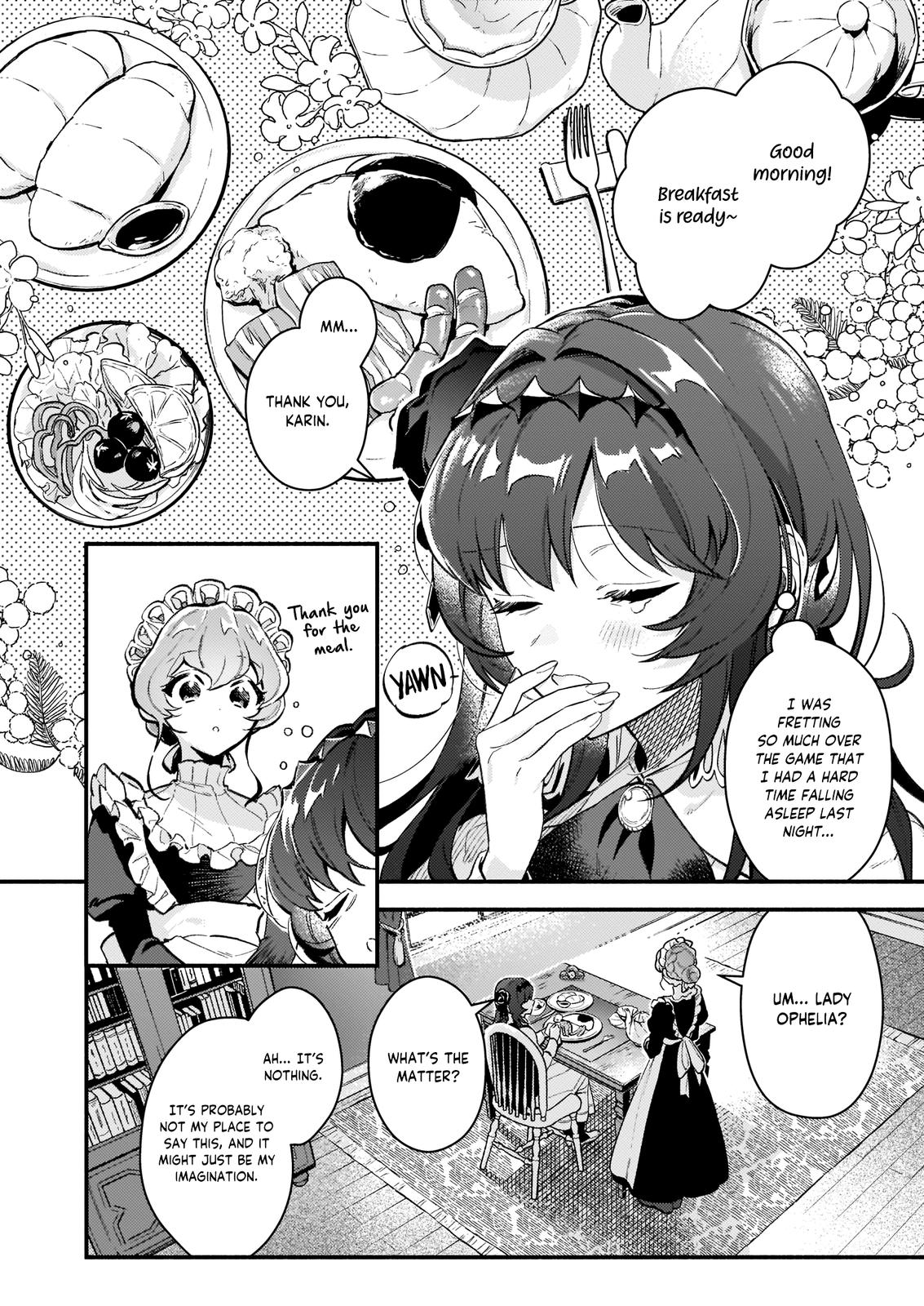 Akuyaku Reijou Route ga Nai nante, Dare ga Itta no? Chap 8 - Next Chap 9