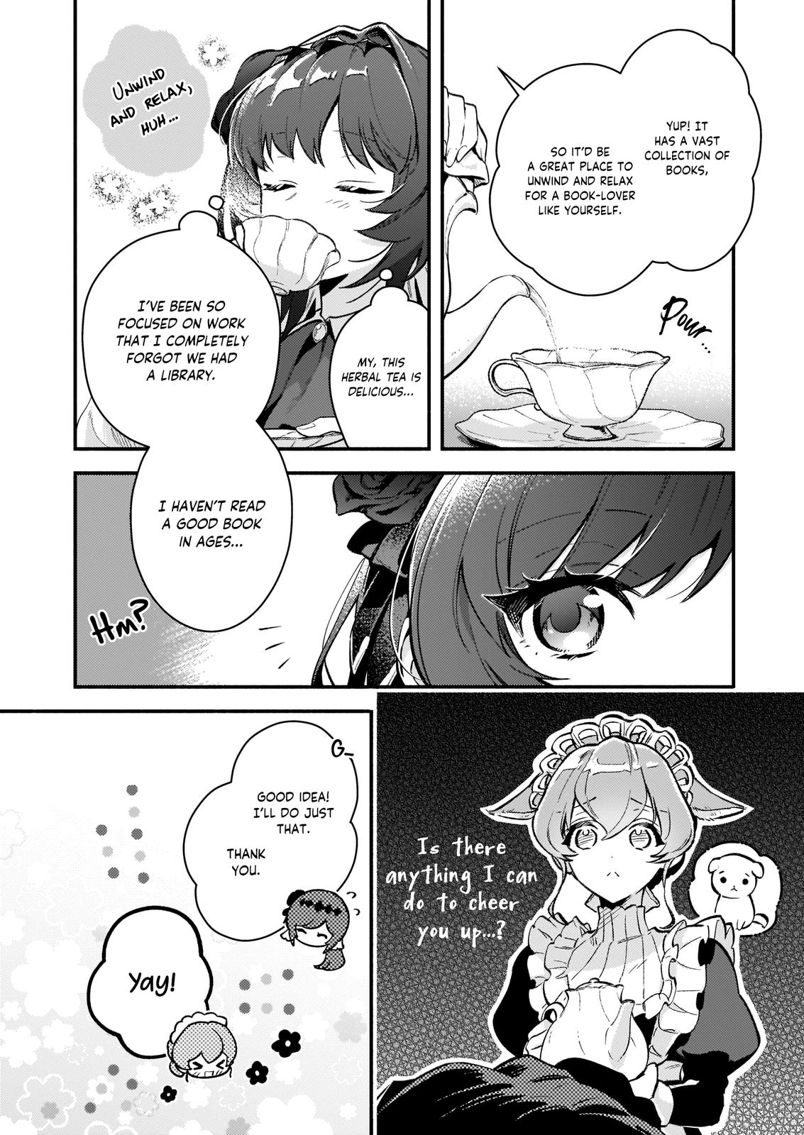 Akuyaku Reijou Route ga Nai nante, Dare ga Itta no? Chap 8 - Next Chap 9