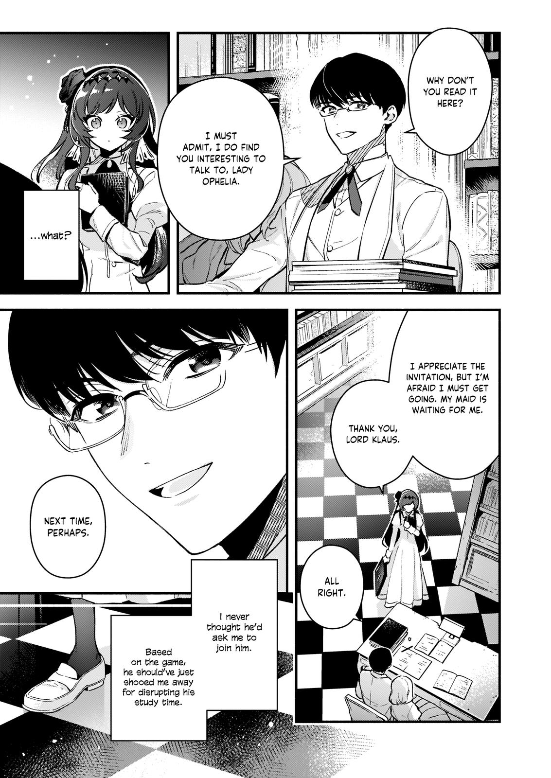 Akuyaku Reijou Route ga Nai nante, Dare ga Itta no? Chap 8 - Next Chap 9