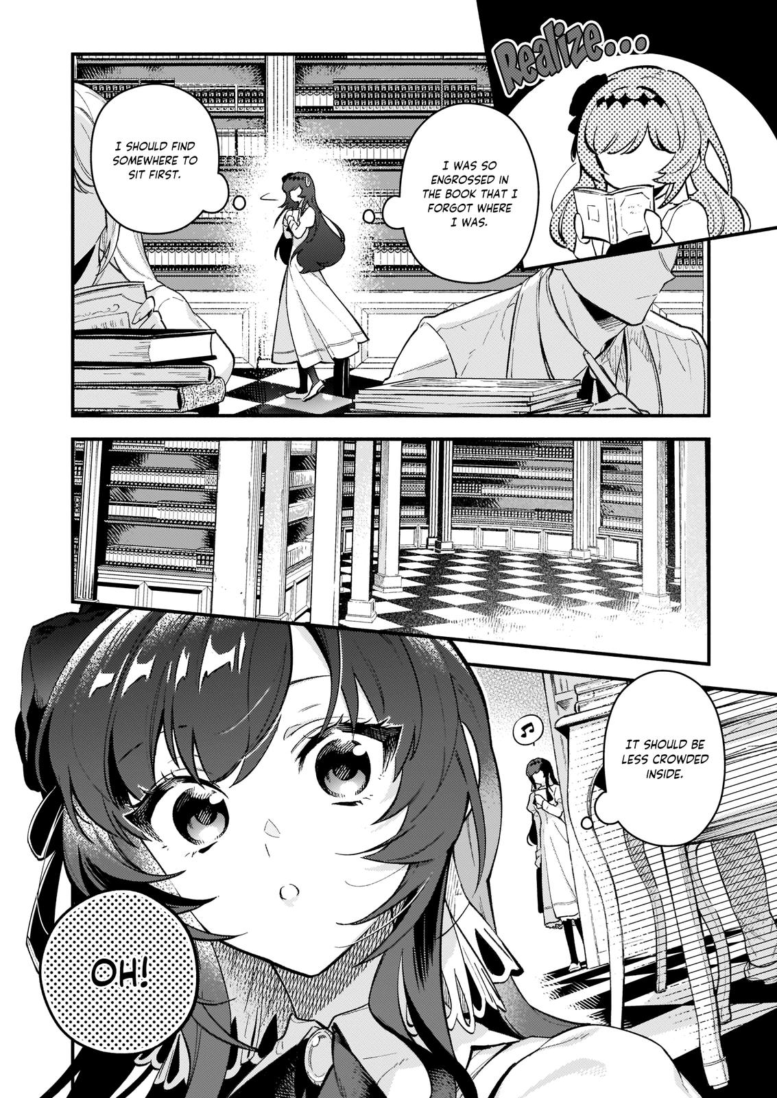 Akuyaku Reijou Route ga Nai nante, Dare ga Itta no? Chap 8 - Next Chap 9