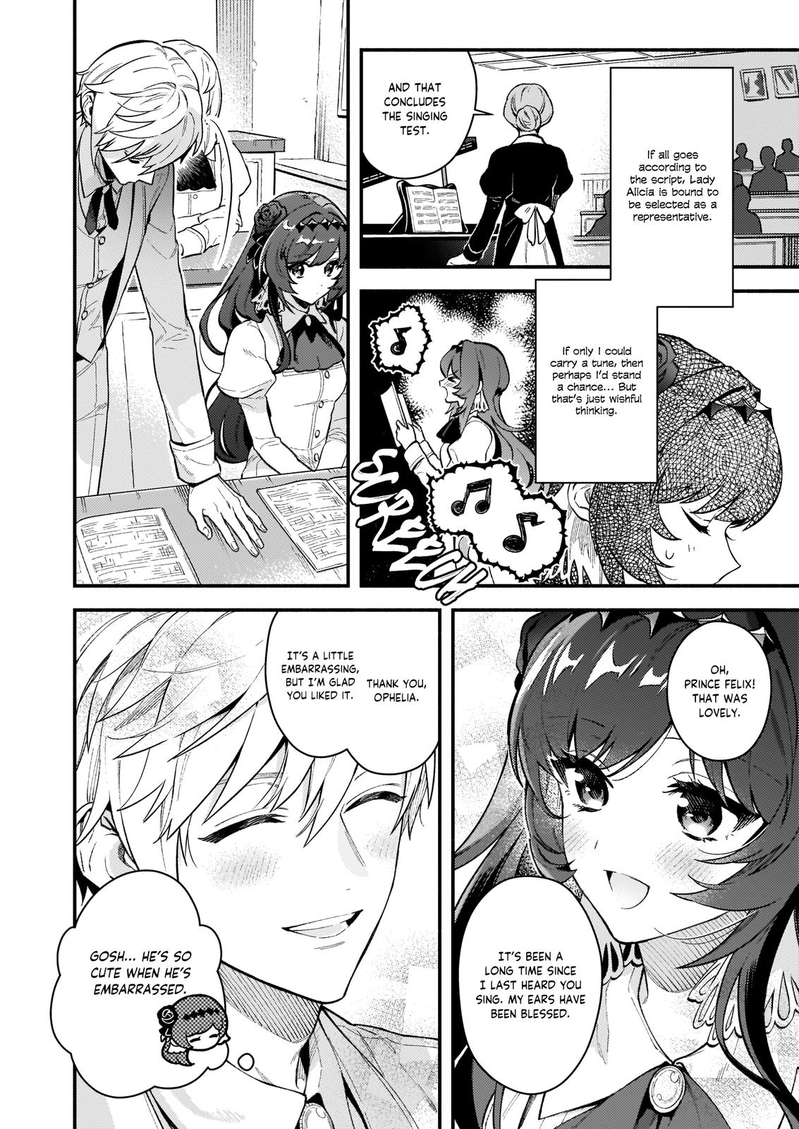 Akuyaku Reijou Route ga Nai nante, Dare ga Itta no? Chap 8 - Next Chap 9