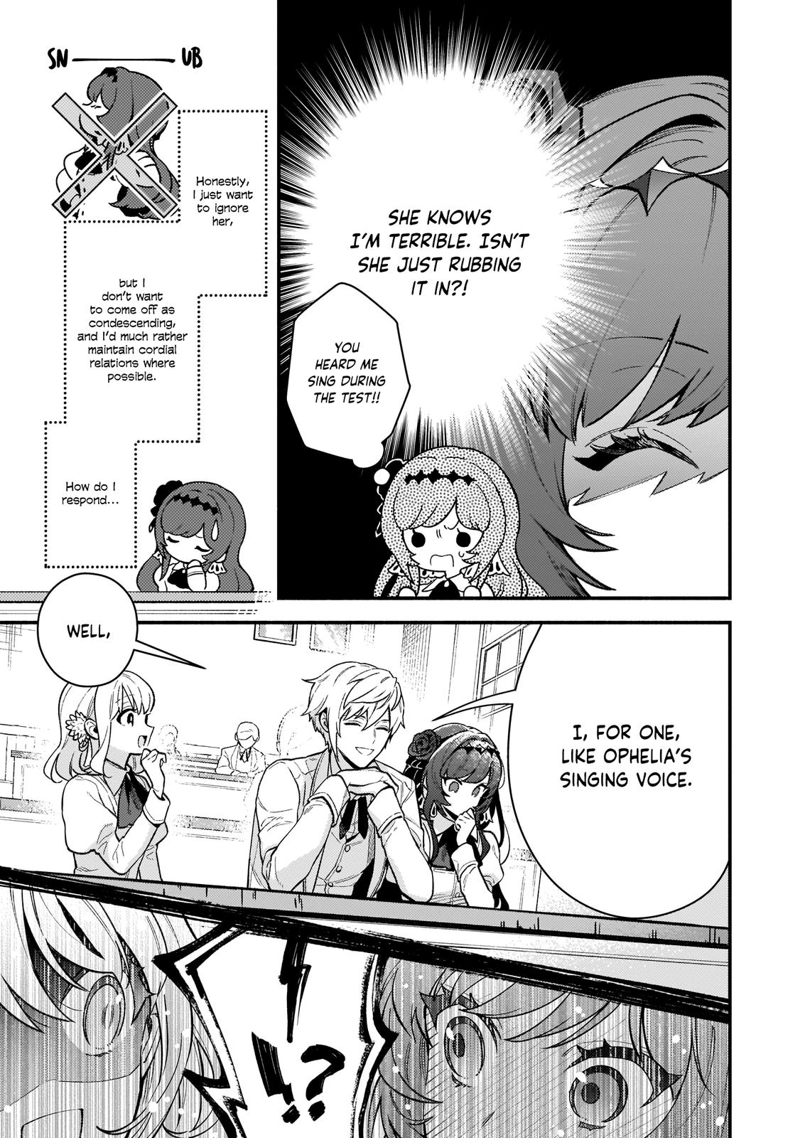 Akuyaku Reijou Route ga Nai nante, Dare ga Itta no? Chap 8 - Next Chap 9