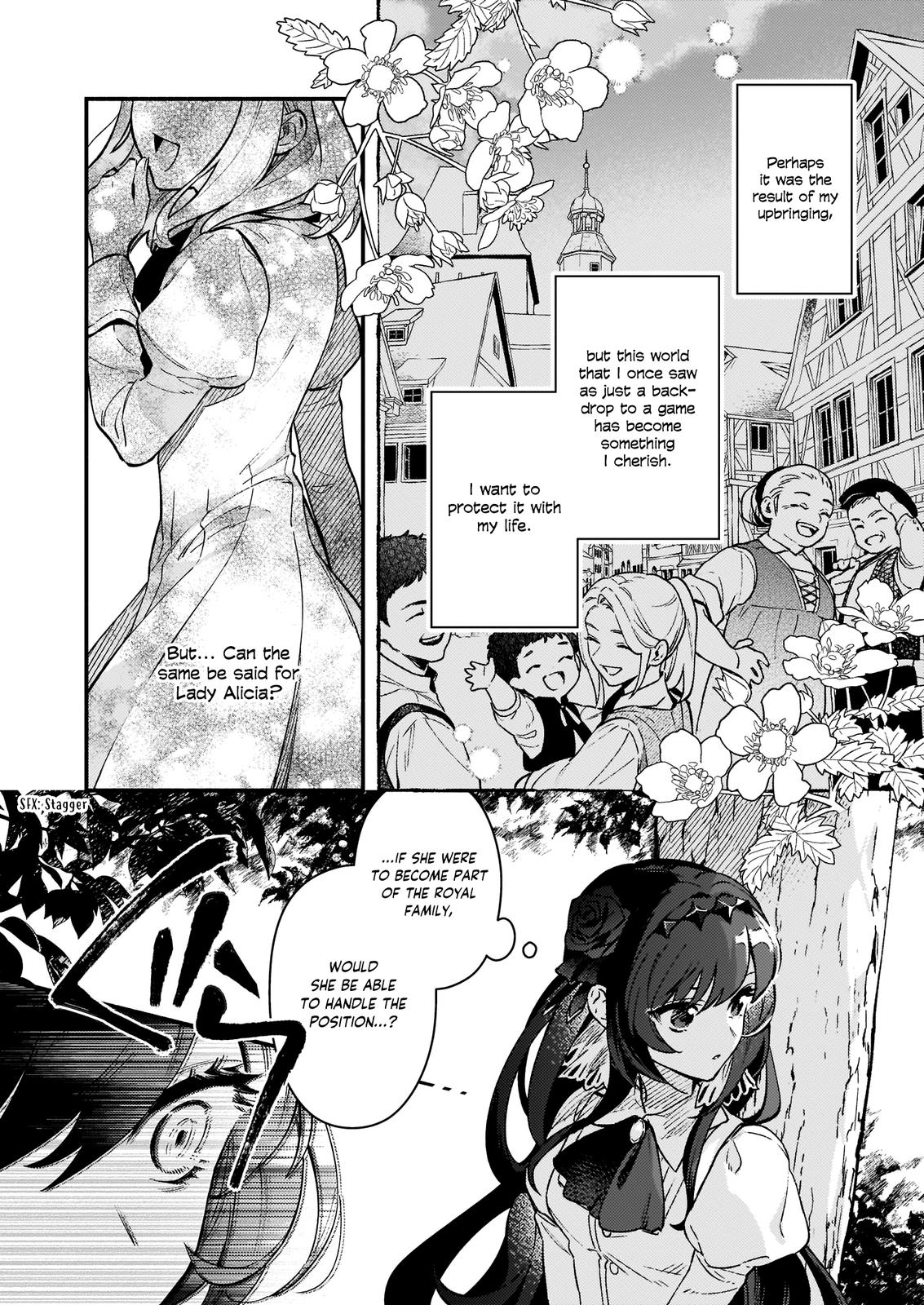 Akuyaku Reijou Route ga Nai nante, Dare ga Itta no? Chap 9 - Next Chap 10