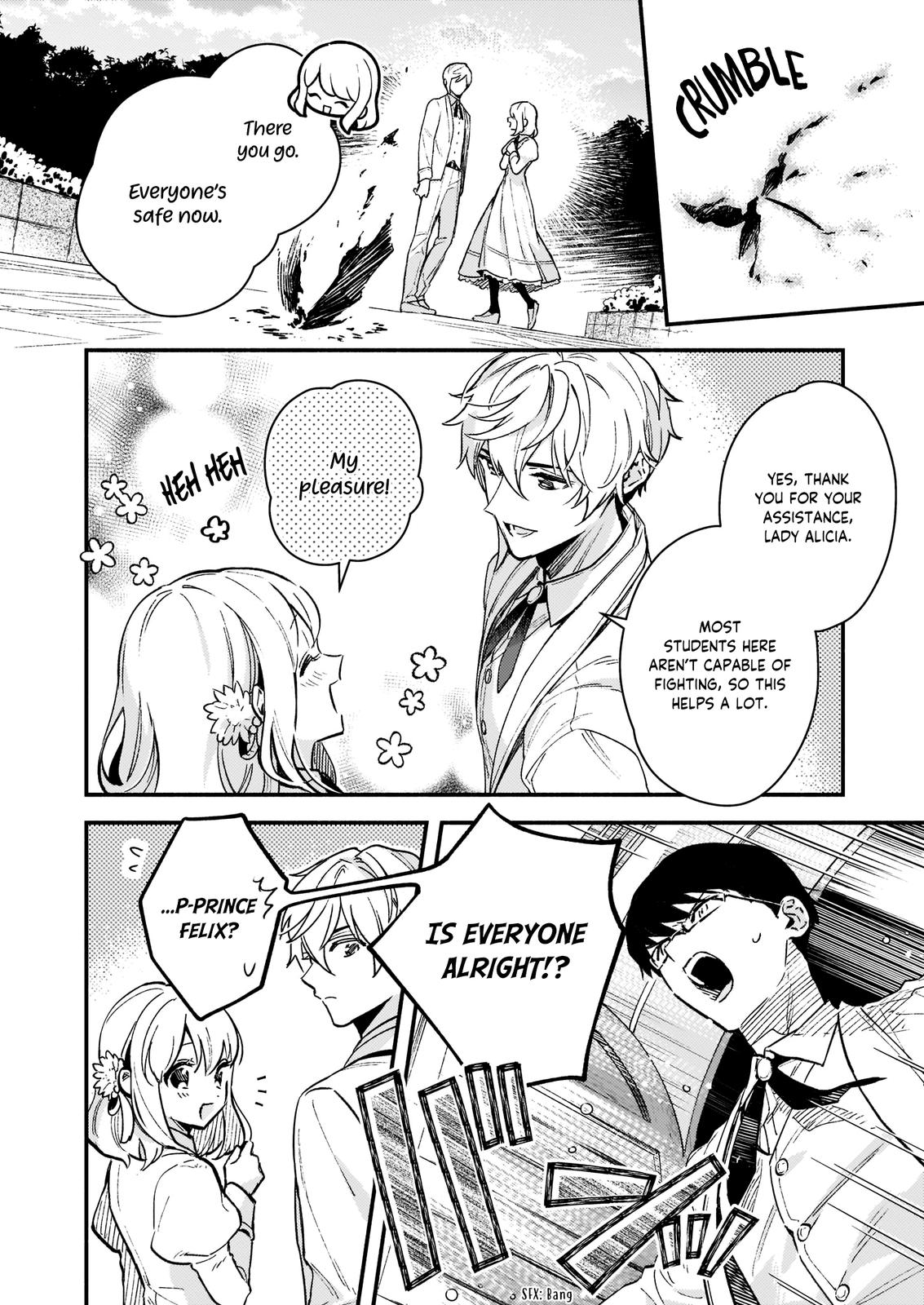 Akuyaku Reijou Route ga Nai nante, Dare ga Itta no? Chap 9 - Next Chap 10