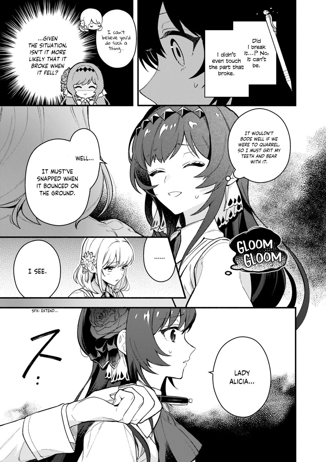 Akuyaku Reijou Route ga Nai nante, Dare ga Itta no? Chap 1 - Next Chap 2