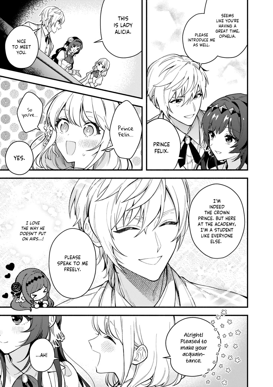 Akuyaku Reijou Route ga Nai nante, Dare ga Itta no? Chap 1 - Next Chap 2