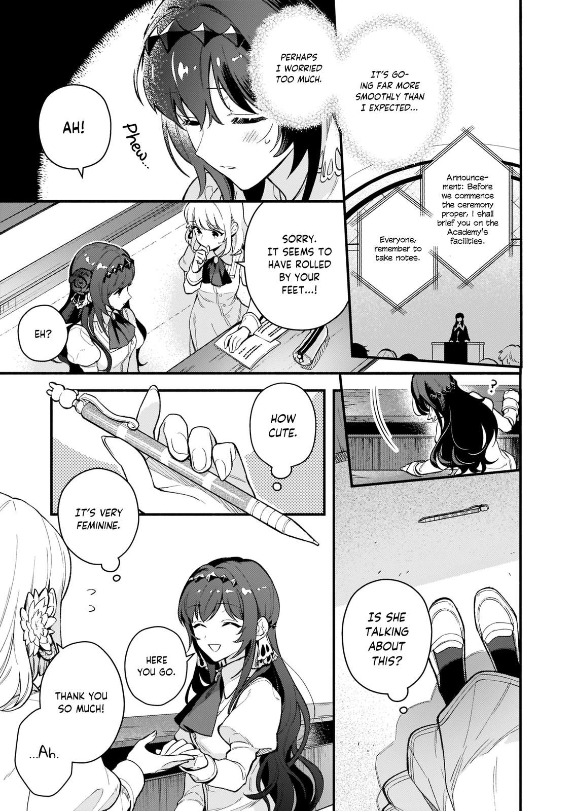 Akuyaku Reijou Route ga Nai nante, Dare ga Itta no? Chap 1 - Next Chap 2