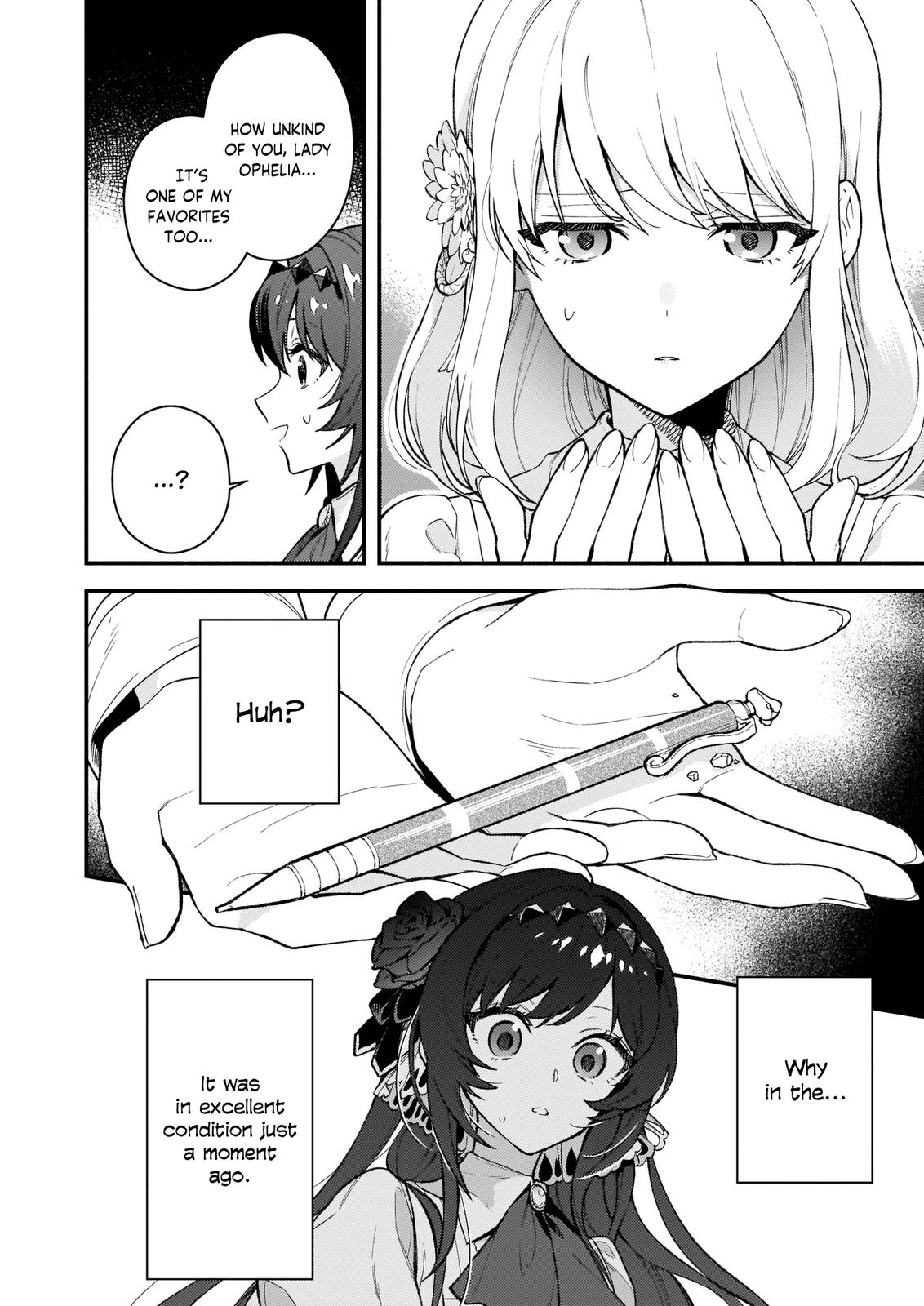 Akuyaku Reijou Route ga Nai nante, Dare ga Itta no? Chap 1 - Next Chap 2