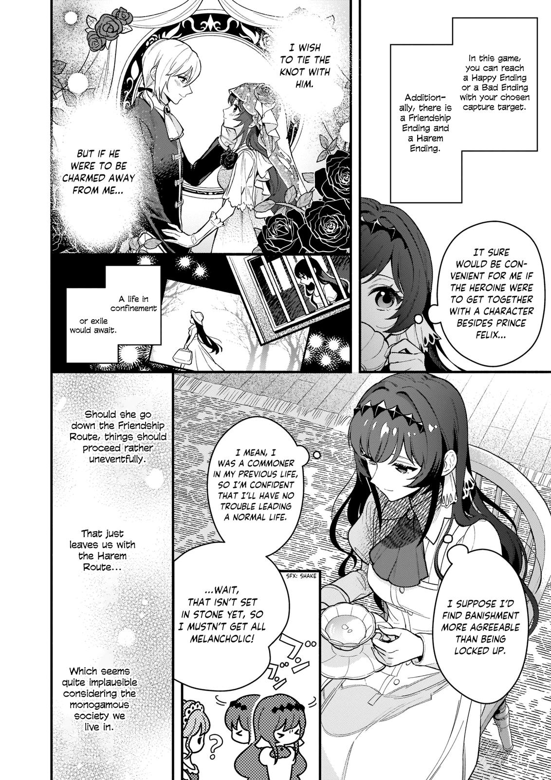 Akuyaku Reijou Route ga Nai nante, Dare ga Itta no? Chap 1 - Next Chap 2