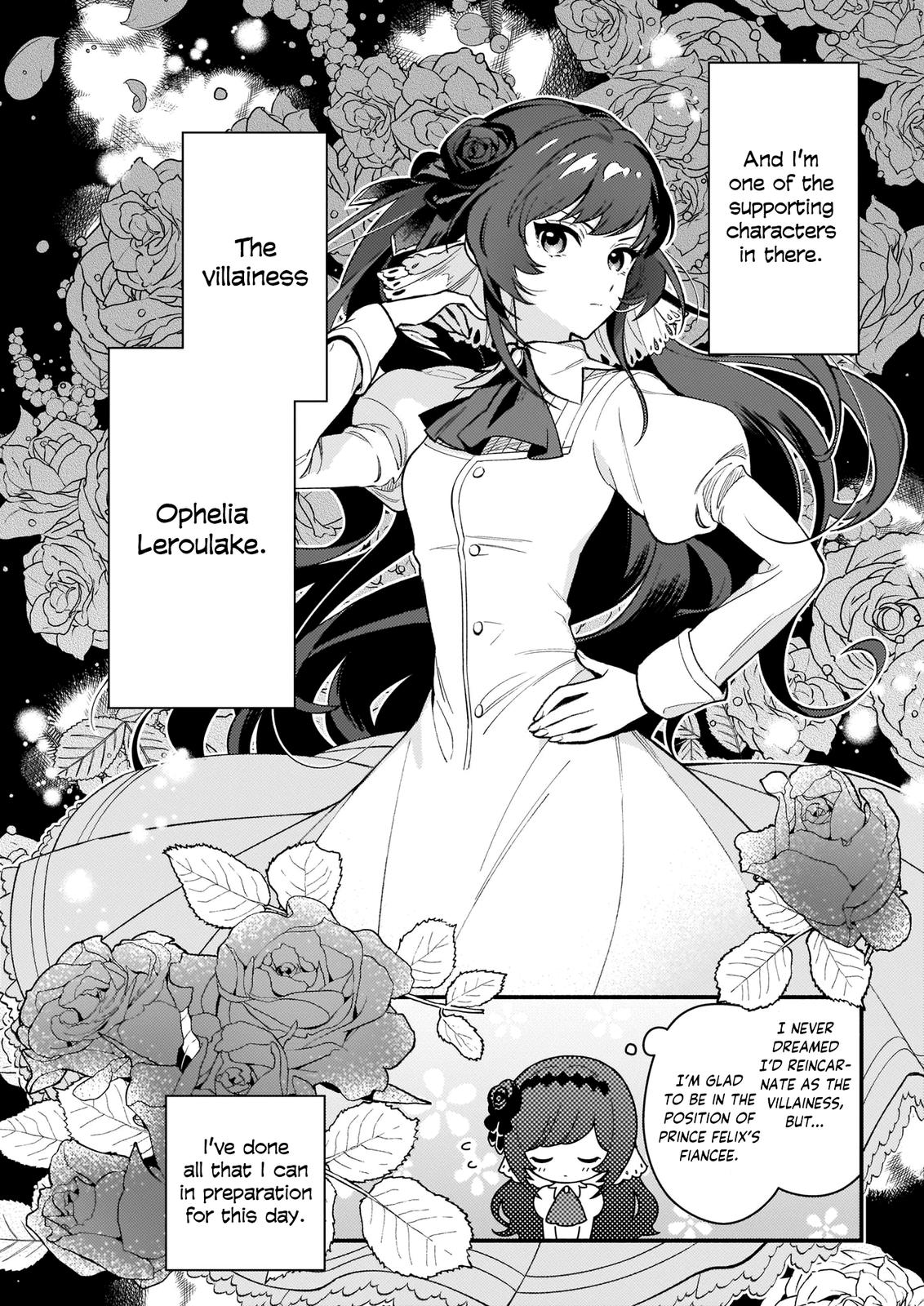 Akuyaku Reijou Route ga Nai nante, Dare ga Itta no? Chap 1 - Next Chap 2