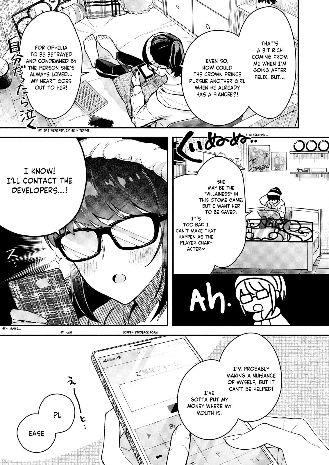 Akuyaku Reijou Route ga Nai nante, Dare ga Itta no? Chap 1 - Next Chap 2