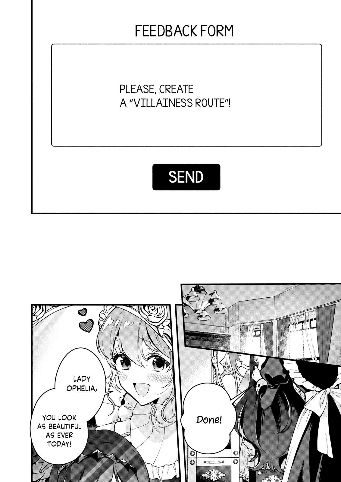 Akuyaku Reijou Route ga Nai nante, Dare ga Itta no? Chap 1 - Next Chap 2