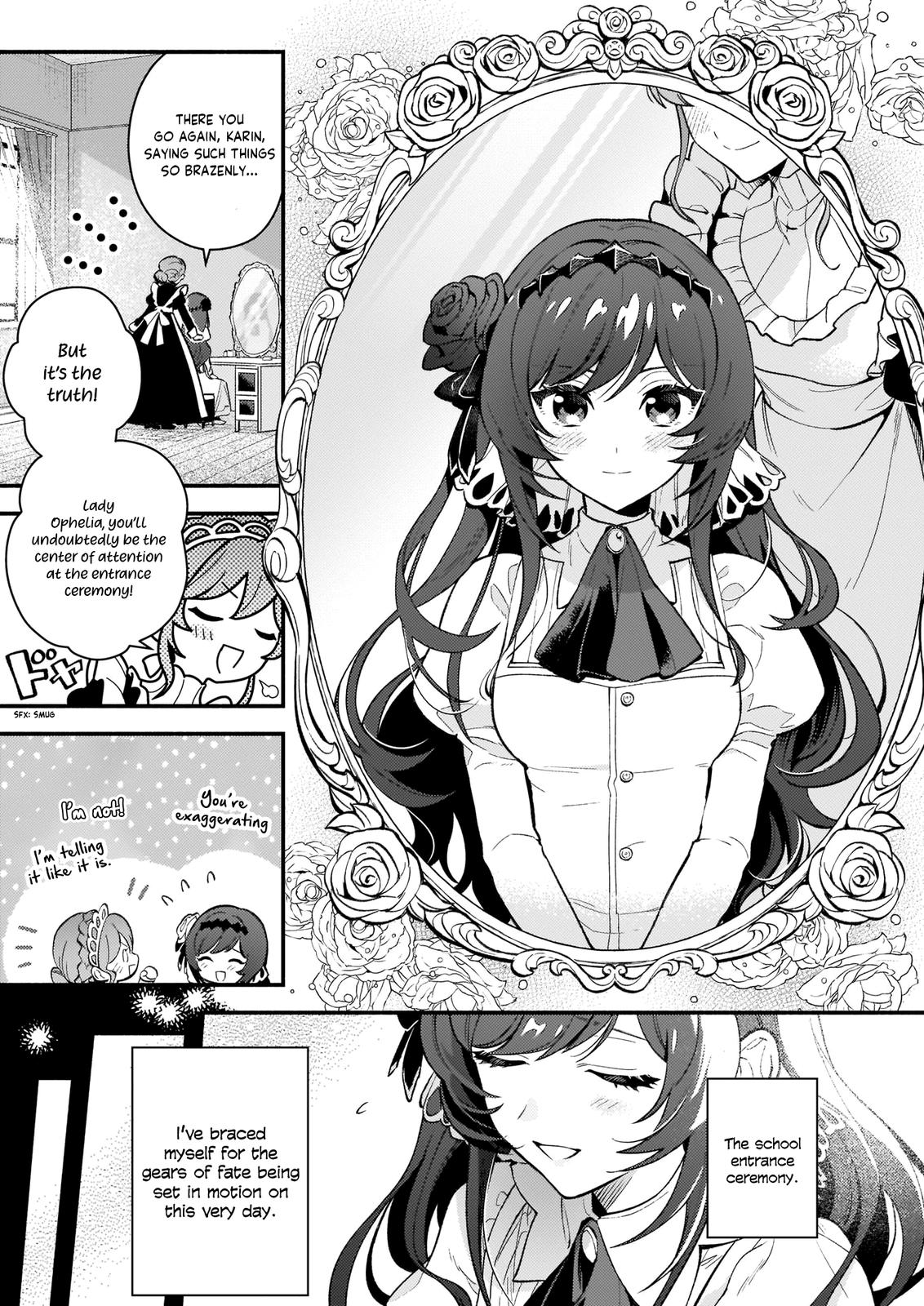 Akuyaku Reijou Route ga Nai nante, Dare ga Itta no? Chap 1 - Next Chap 2
