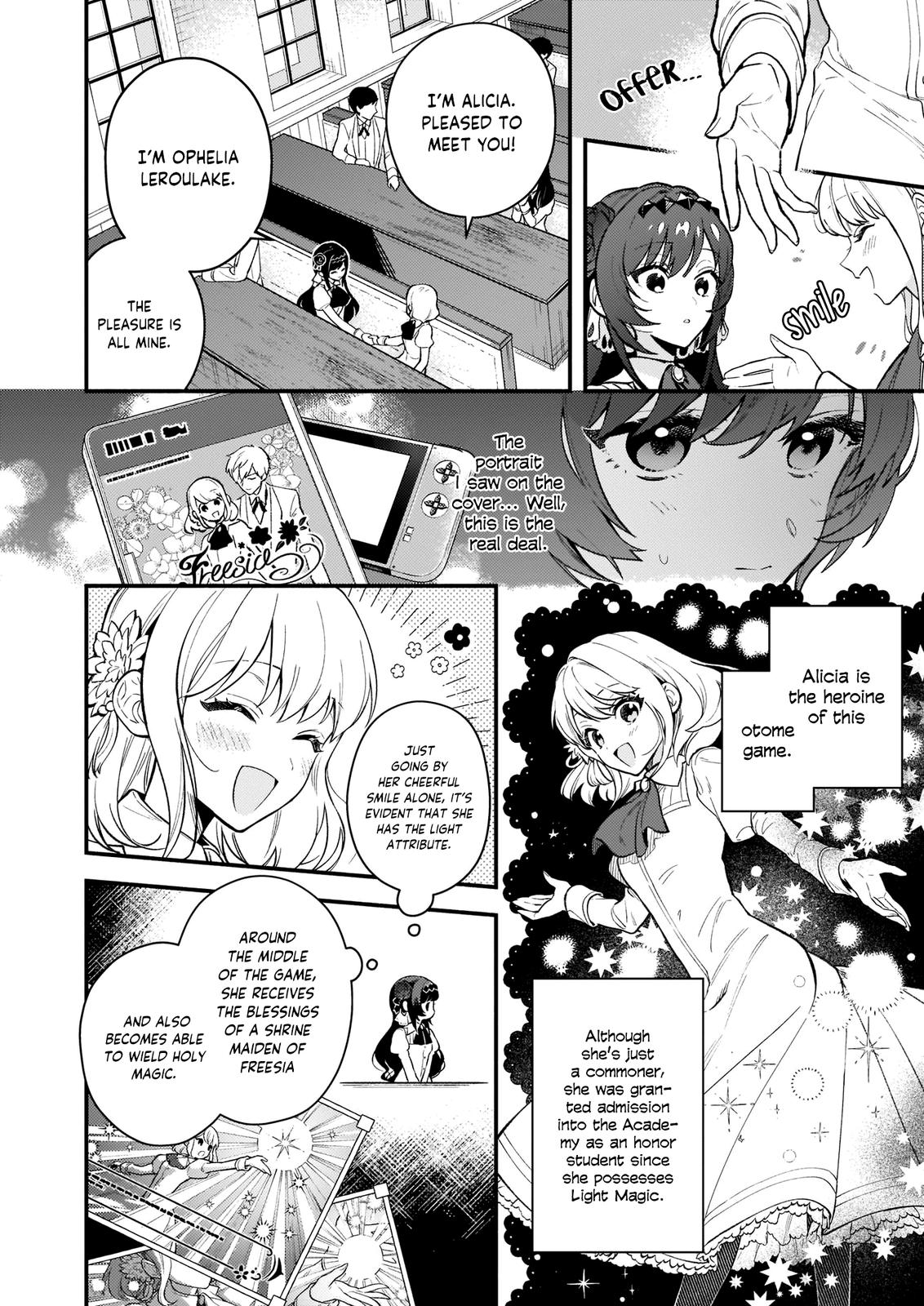 Akuyaku Reijou Route ga Nai nante, Dare ga Itta no? Chap 1 - Next Chap 2