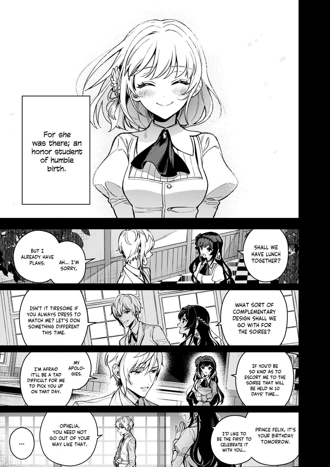 Akuyaku Reijou Route ga Nai nante, Dare ga Itta no? Chap 1 - Next Chap 2