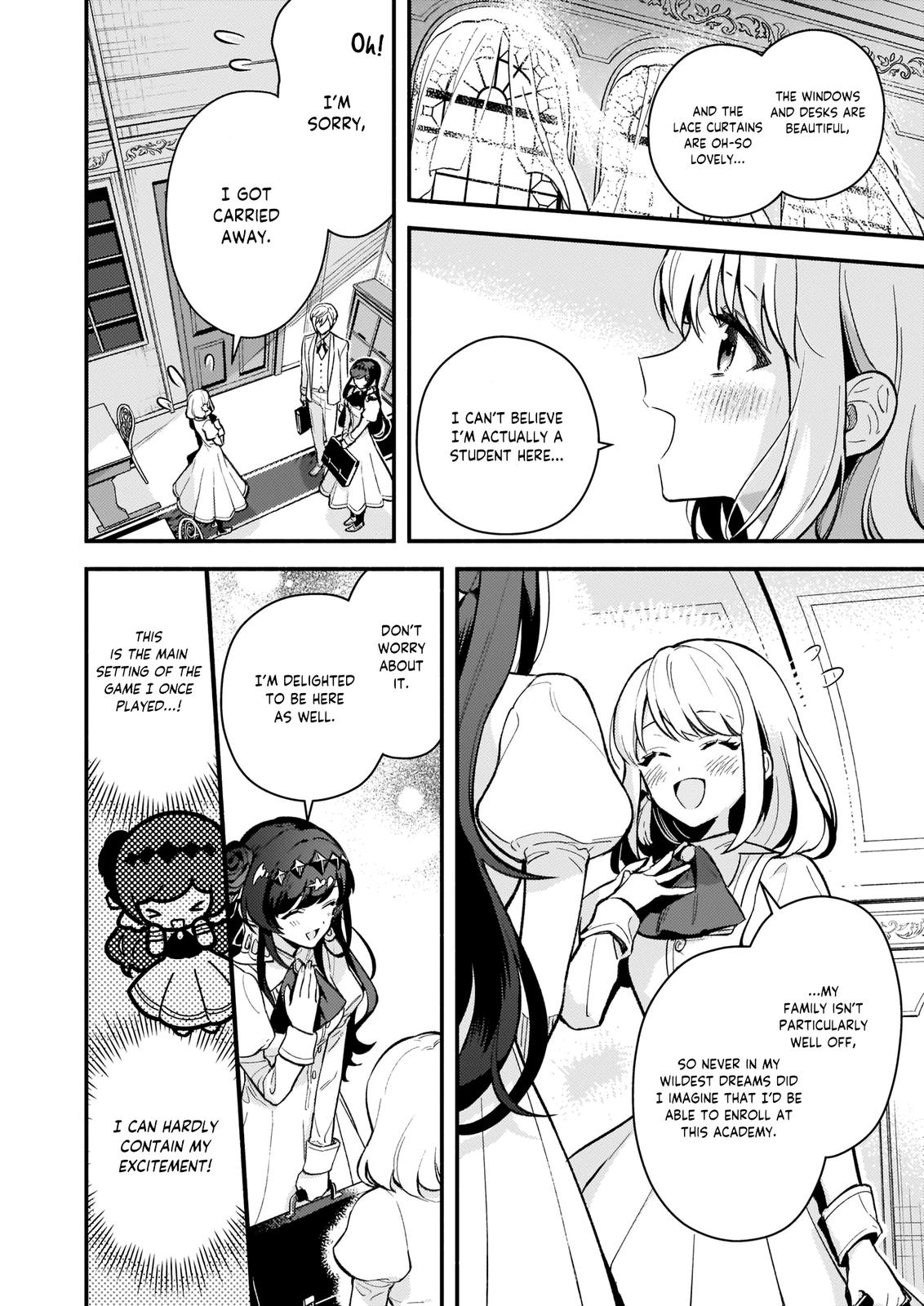 Akuyaku Reijou Route ga Nai nante, Dare ga Itta no? Chap 2 - Next Chap 3