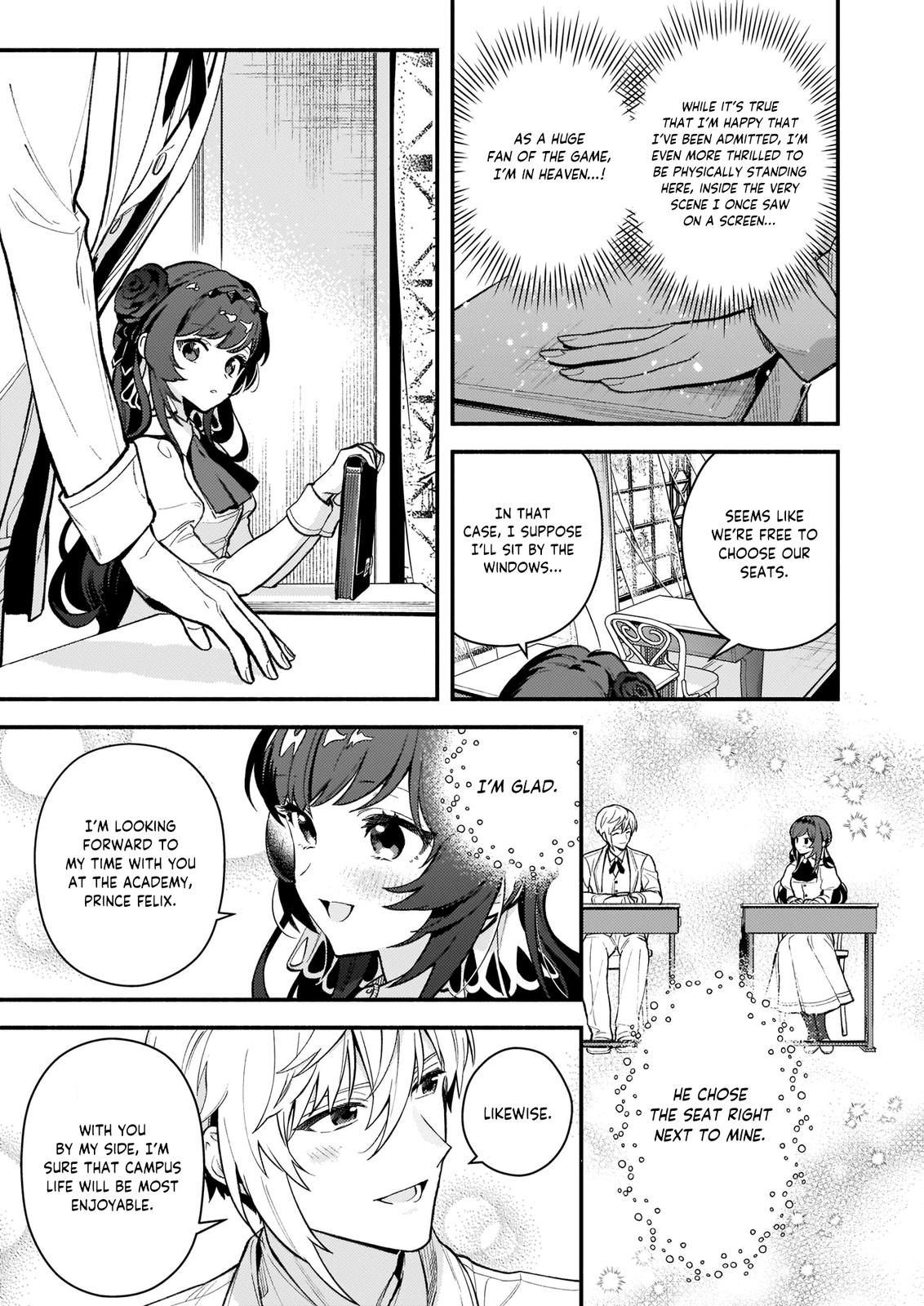 Akuyaku Reijou Route ga Nai nante, Dare ga Itta no? Chap 2 - Next Chap 3
