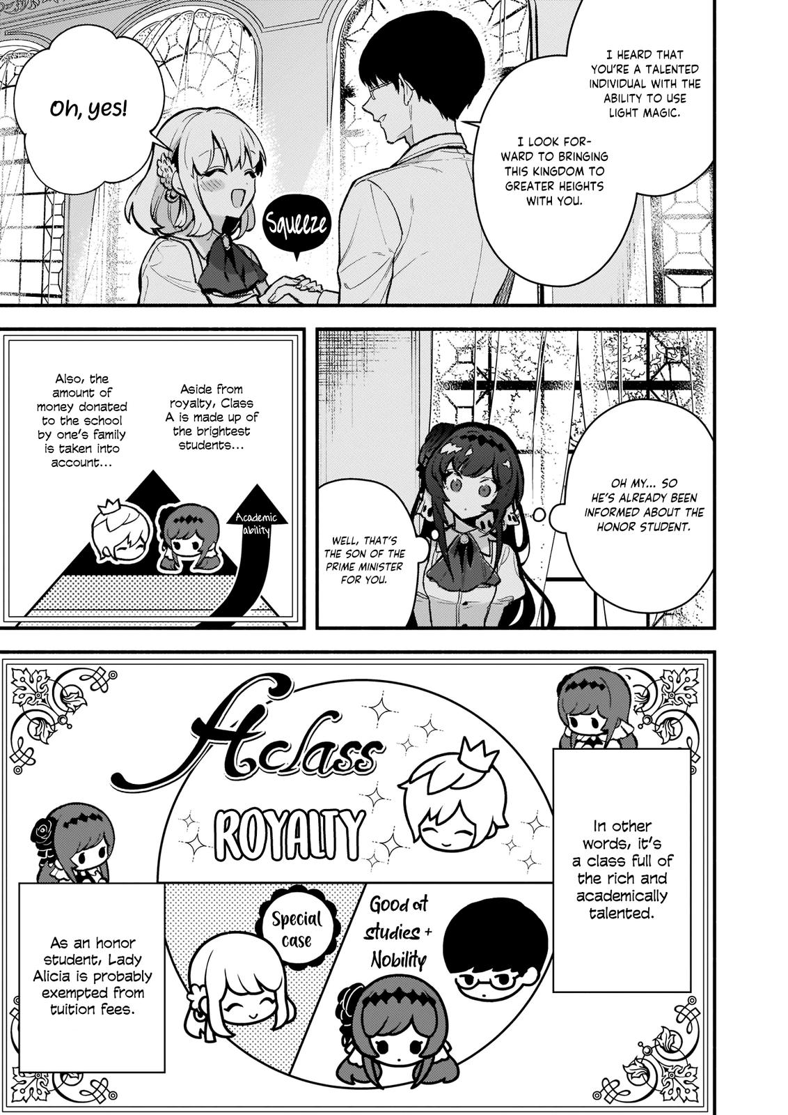 Akuyaku Reijou Route ga Nai nante, Dare ga Itta no? Chap 2 - Next Chap 3