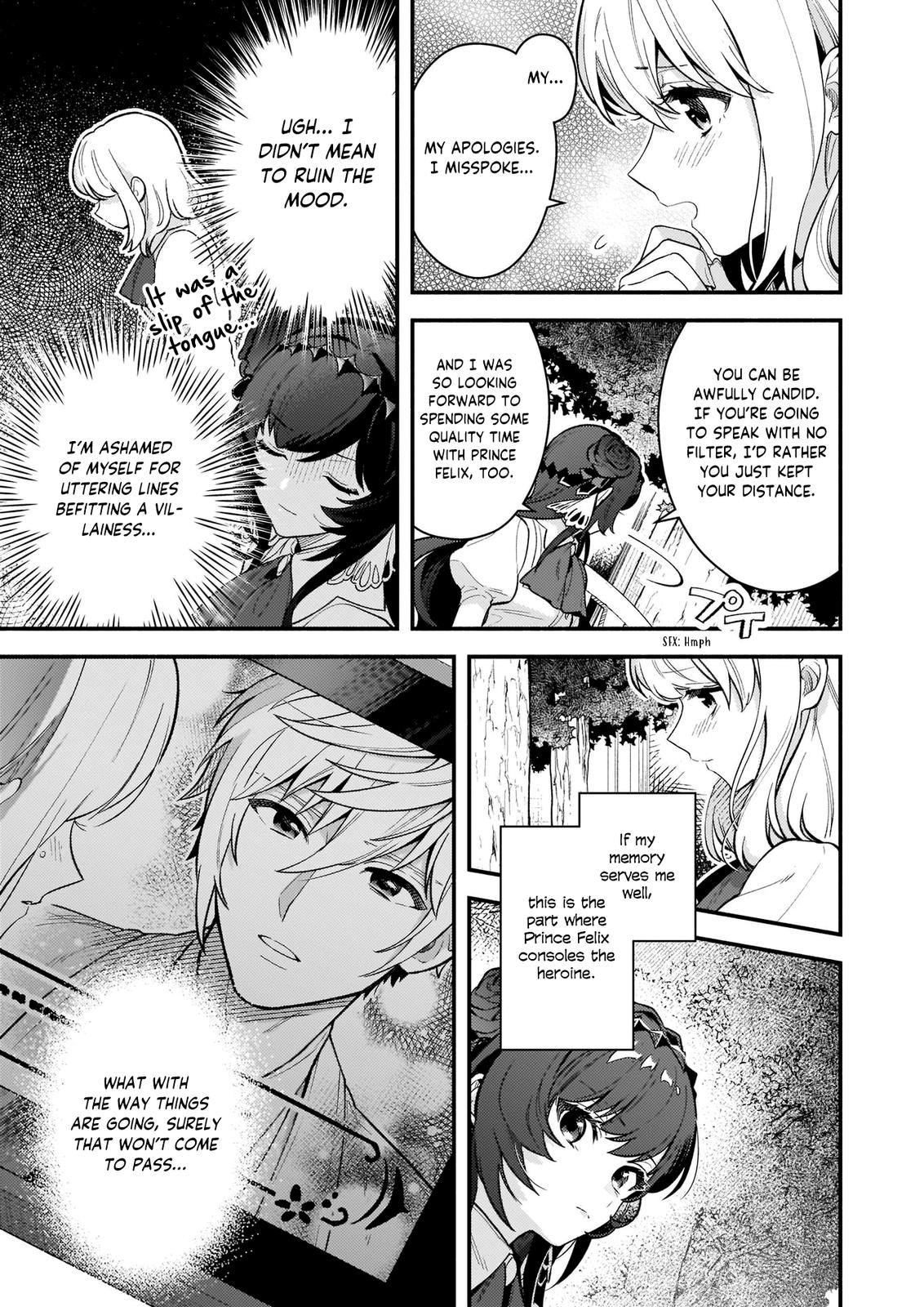 Akuyaku Reijou Route ga Nai nante, Dare ga Itta no? Chap 3 - Next Chap 4