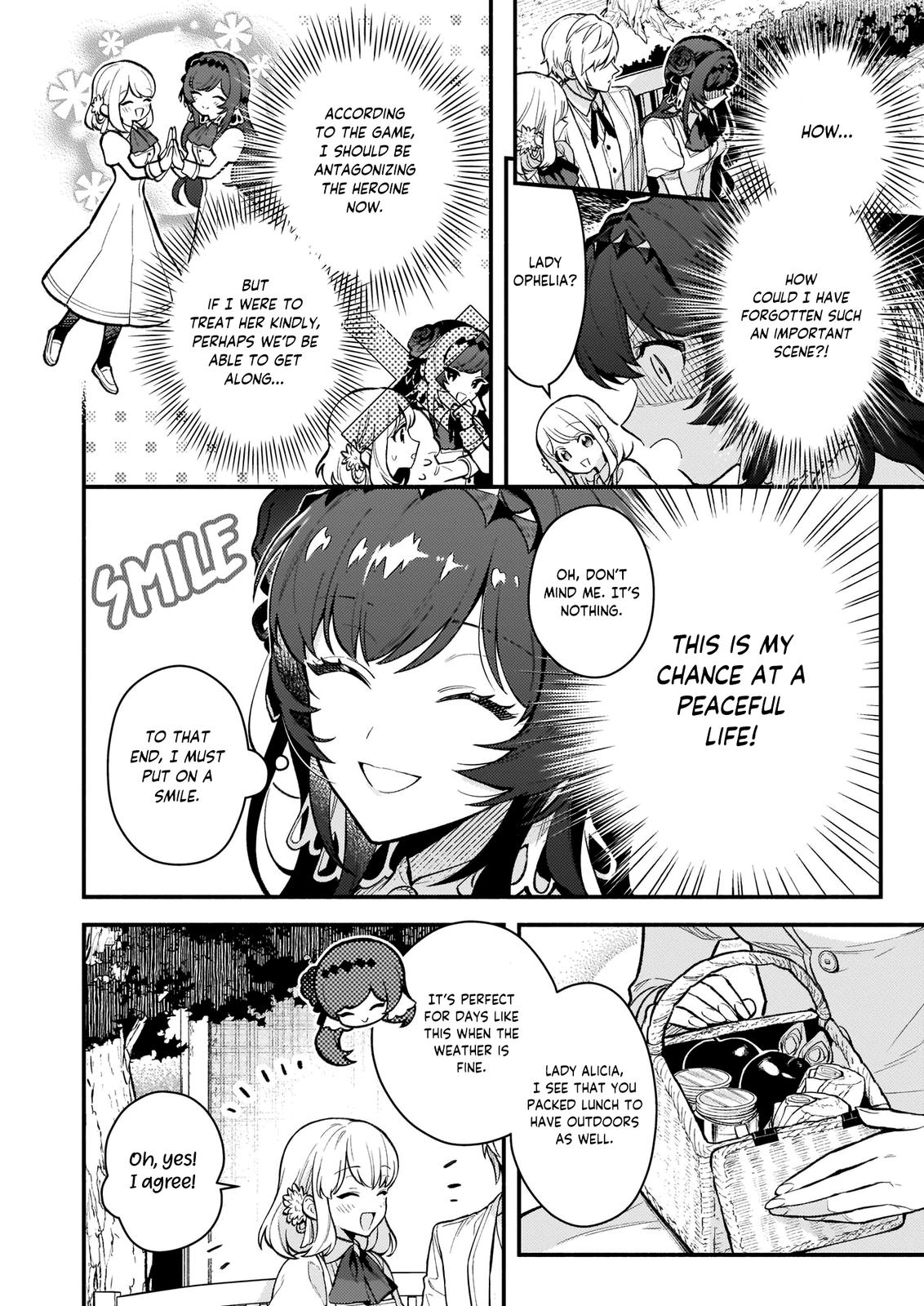 Akuyaku Reijou Route ga Nai nante, Dare ga Itta no? Chap 3 - Next Chap 4