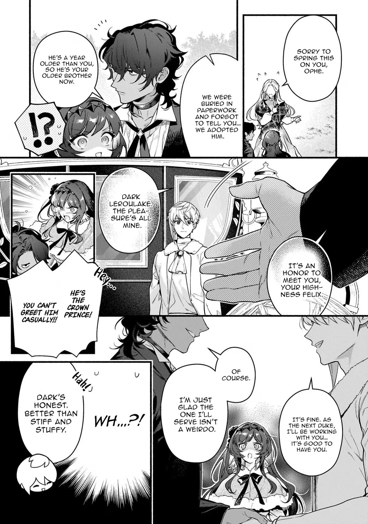 Akuyaku Reijou Route ga Nai nante, Dare ga Itta no? Chap 17 - Next Chap 18