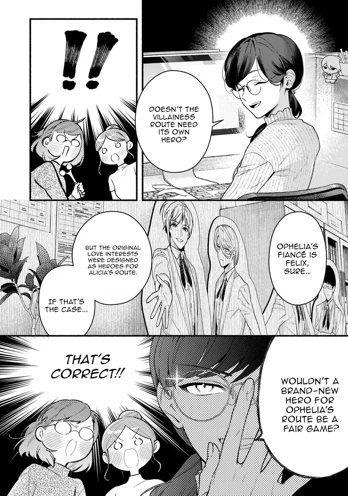 Akuyaku Reijou Route ga Nai nante, Dare ga Itta no? Chap 17 - Next Chap 18